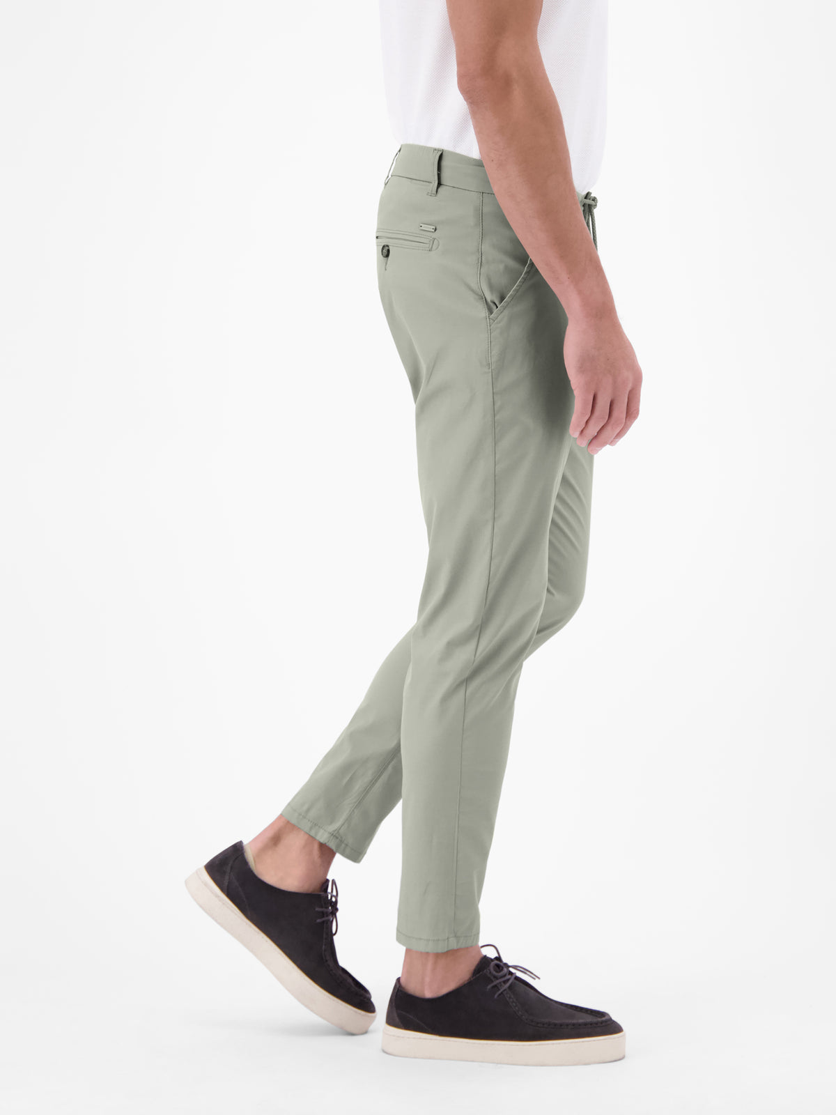 Leichte Chino mit Kordelzug - 