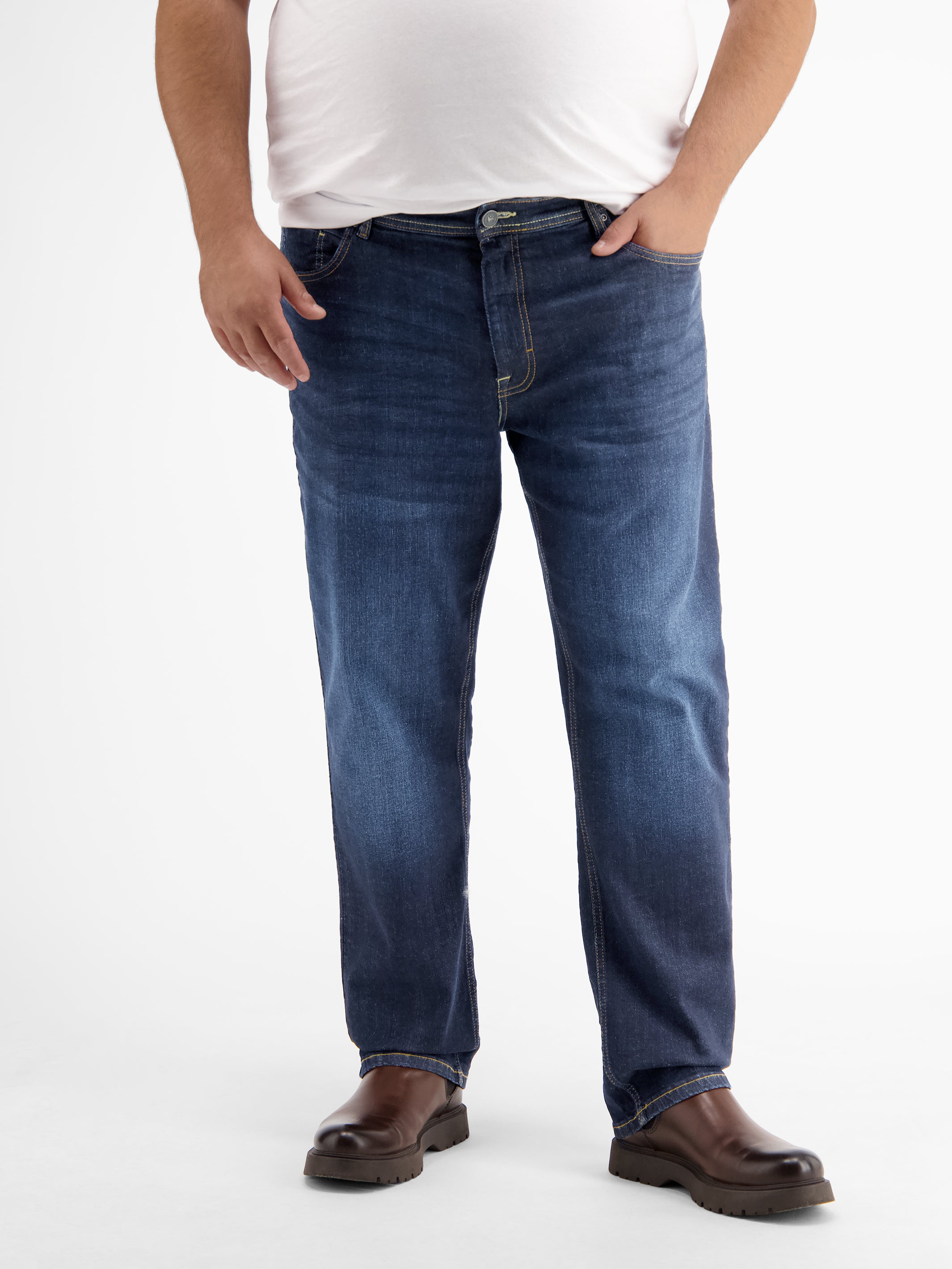 5-Pocket Baxter Jeans, Stretchanteil in Plus Size - Jeans
