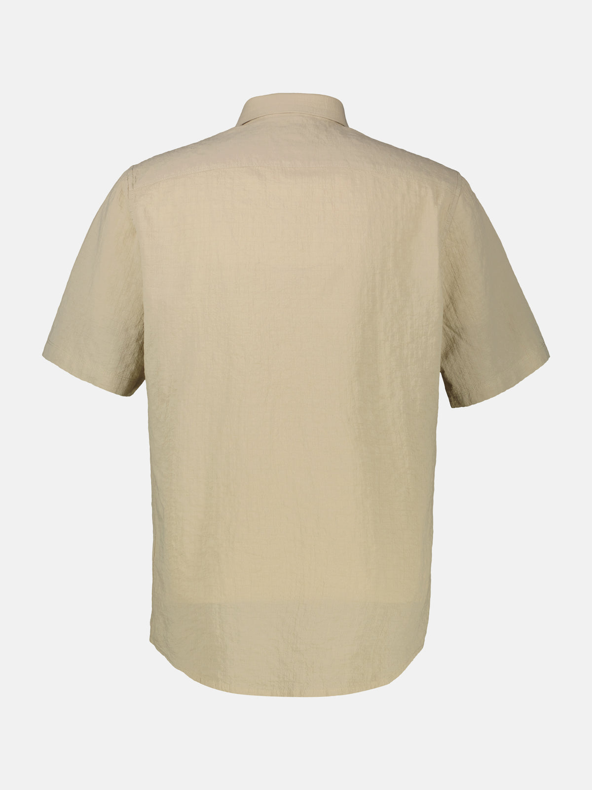Kurzarmhemd mit Knitterlook, grosse Größen - Kurzarmhemd