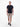 T-Shirt mit O-Neck und Brusttasche - T-Shirt Rundhals