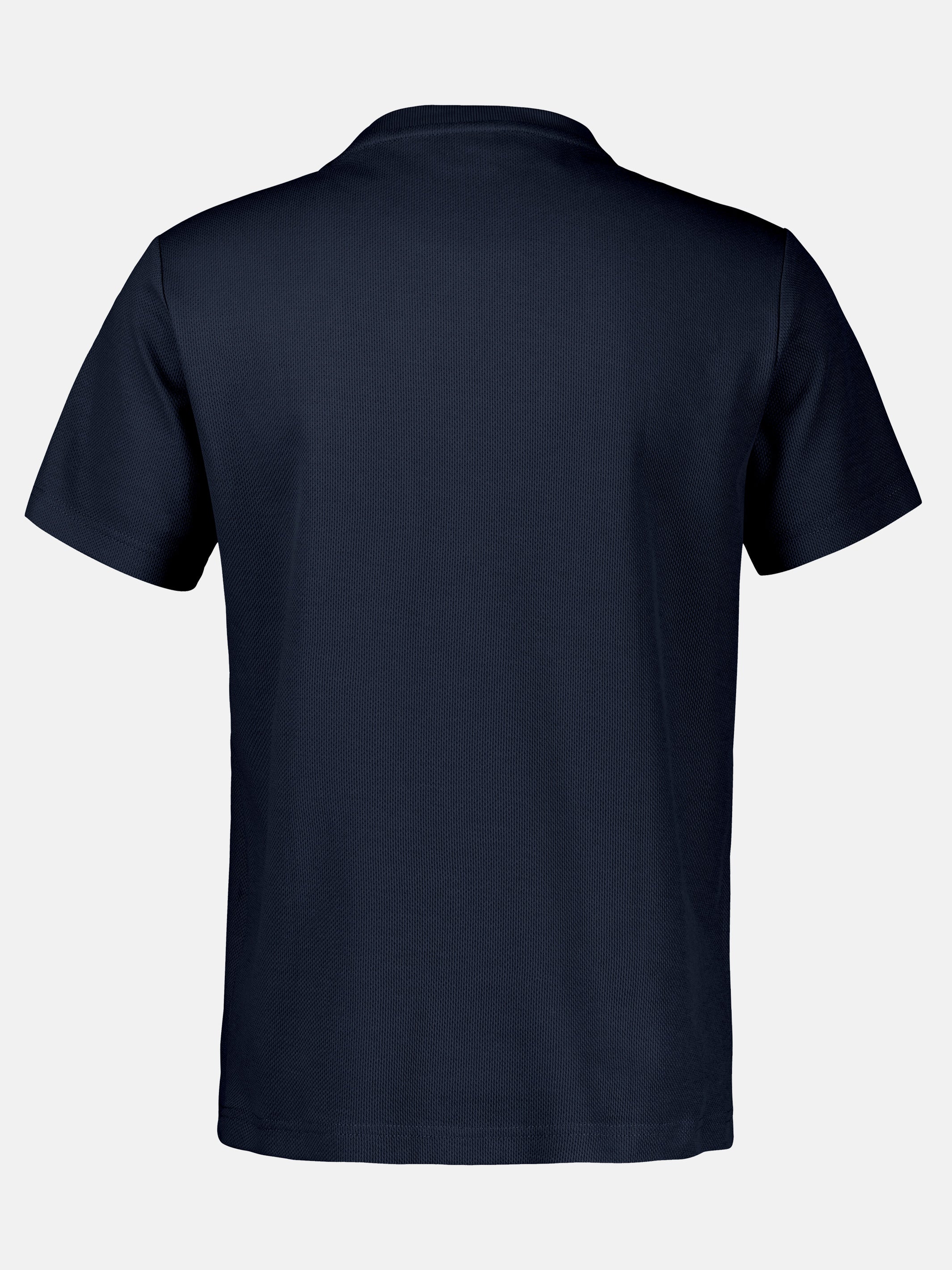 T-Shirt mit Waffelstruktur in grossen Größen - T-Shirt Rundhals