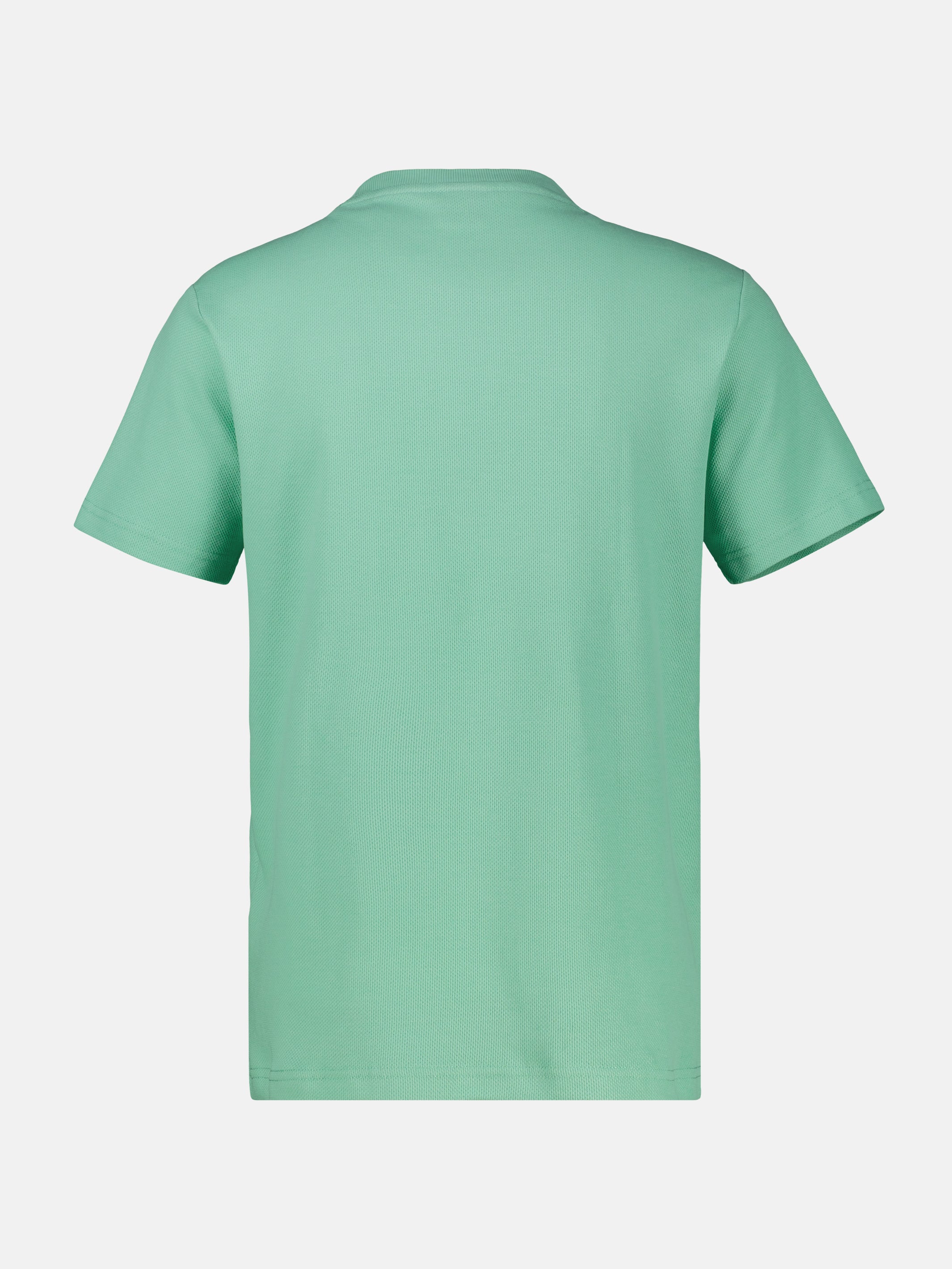 T-Shirt mit Waffelstruktur in grossen Größen - T-Shirt Rundhals