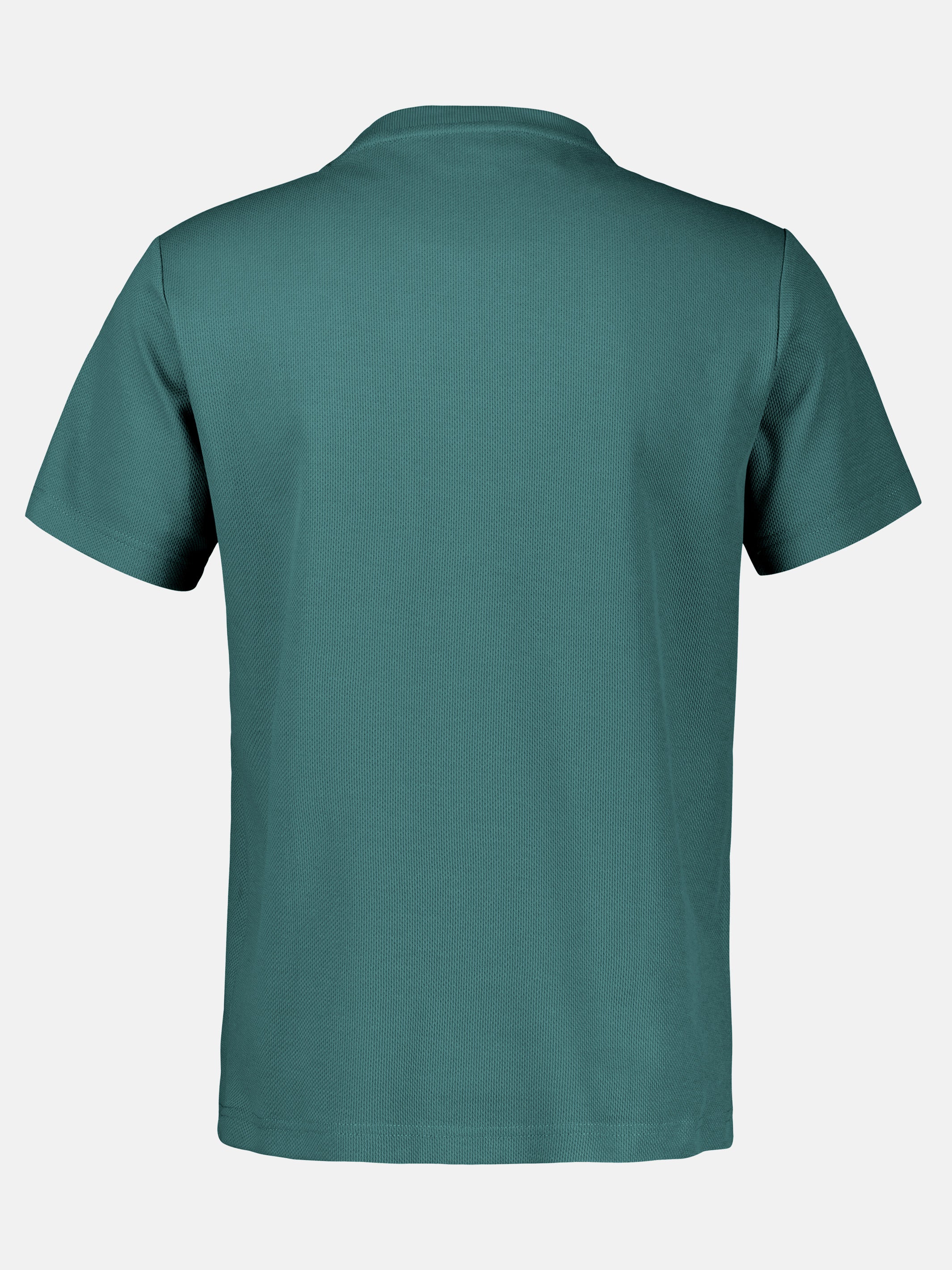 T-Shirt mit Waffelstruktur in grossen Größen - T-Shirt Rundhals