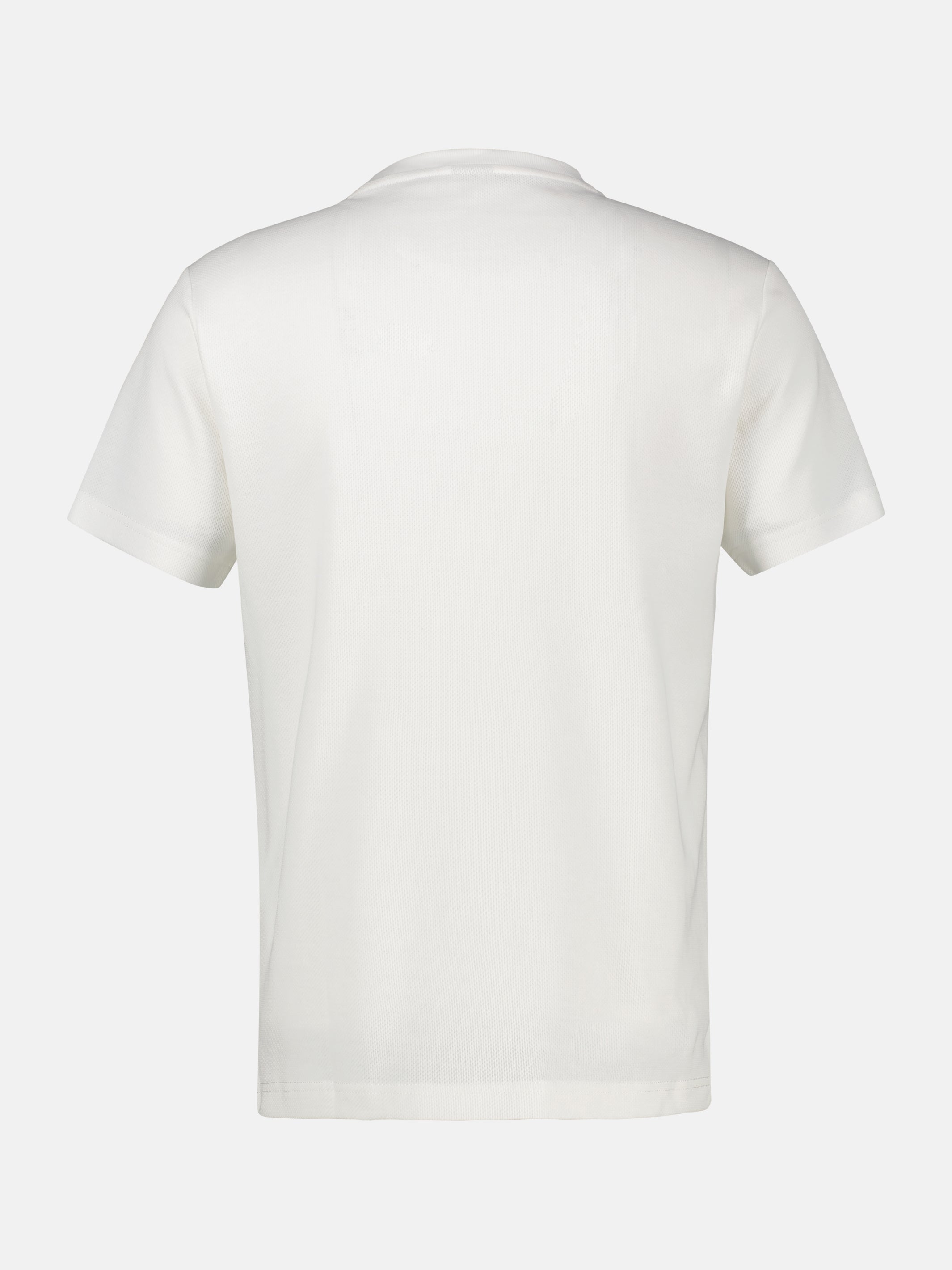 T-Shirt mit Waffelstruktur aus 100 % Baumwolle - T-Shirt Rundhals