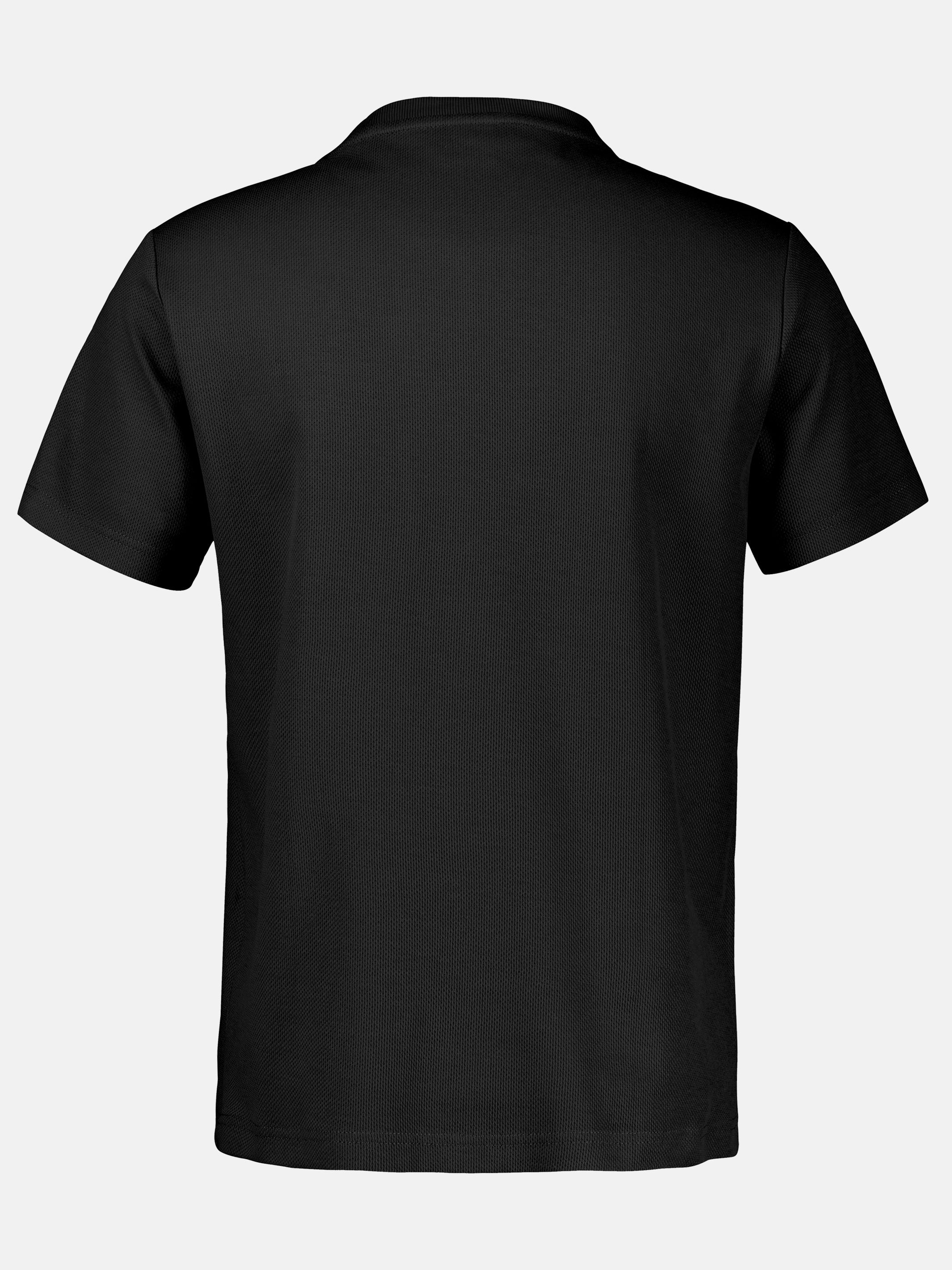 T-Shirt mit Waffelstruktur aus 100 % Baumwolle - T-Shirt Rundhals