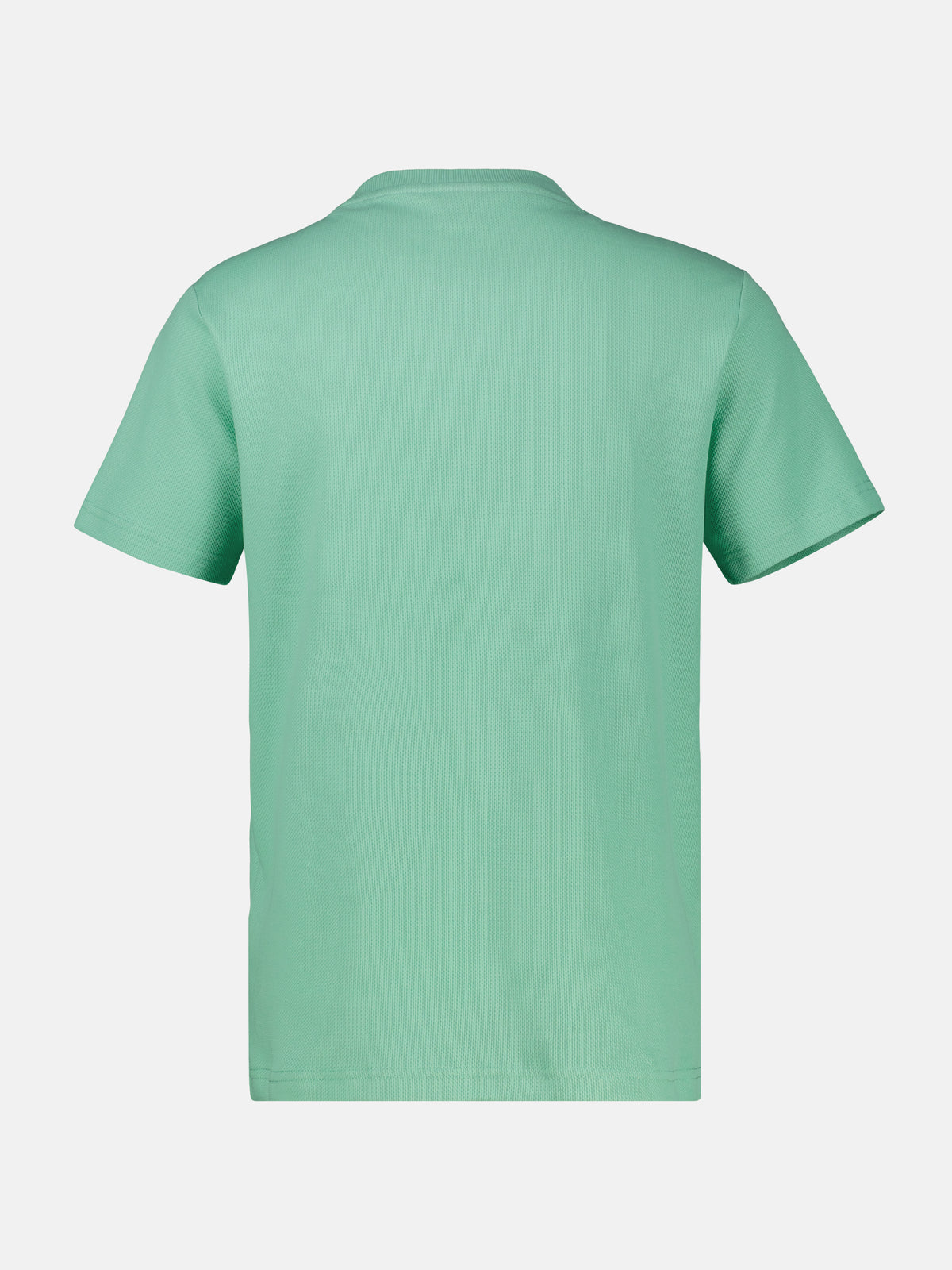 T-Shirt mit Waffelstruktur aus 100 % Baumwolle - T-Shirt Rundhals