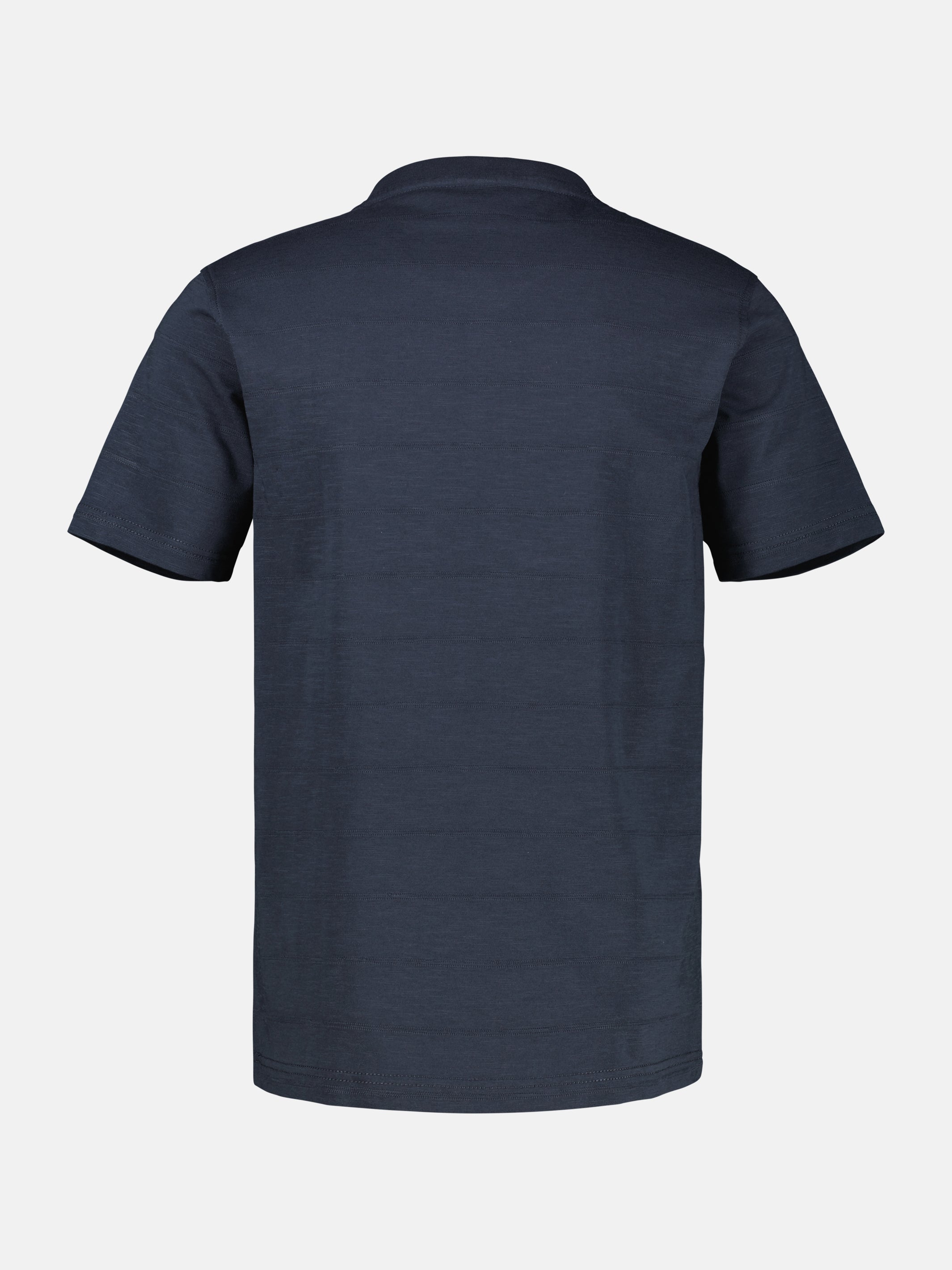 T-Shirt mit V-Neck in Strickqualität, grosse Größen - T-Shirt V-Neck