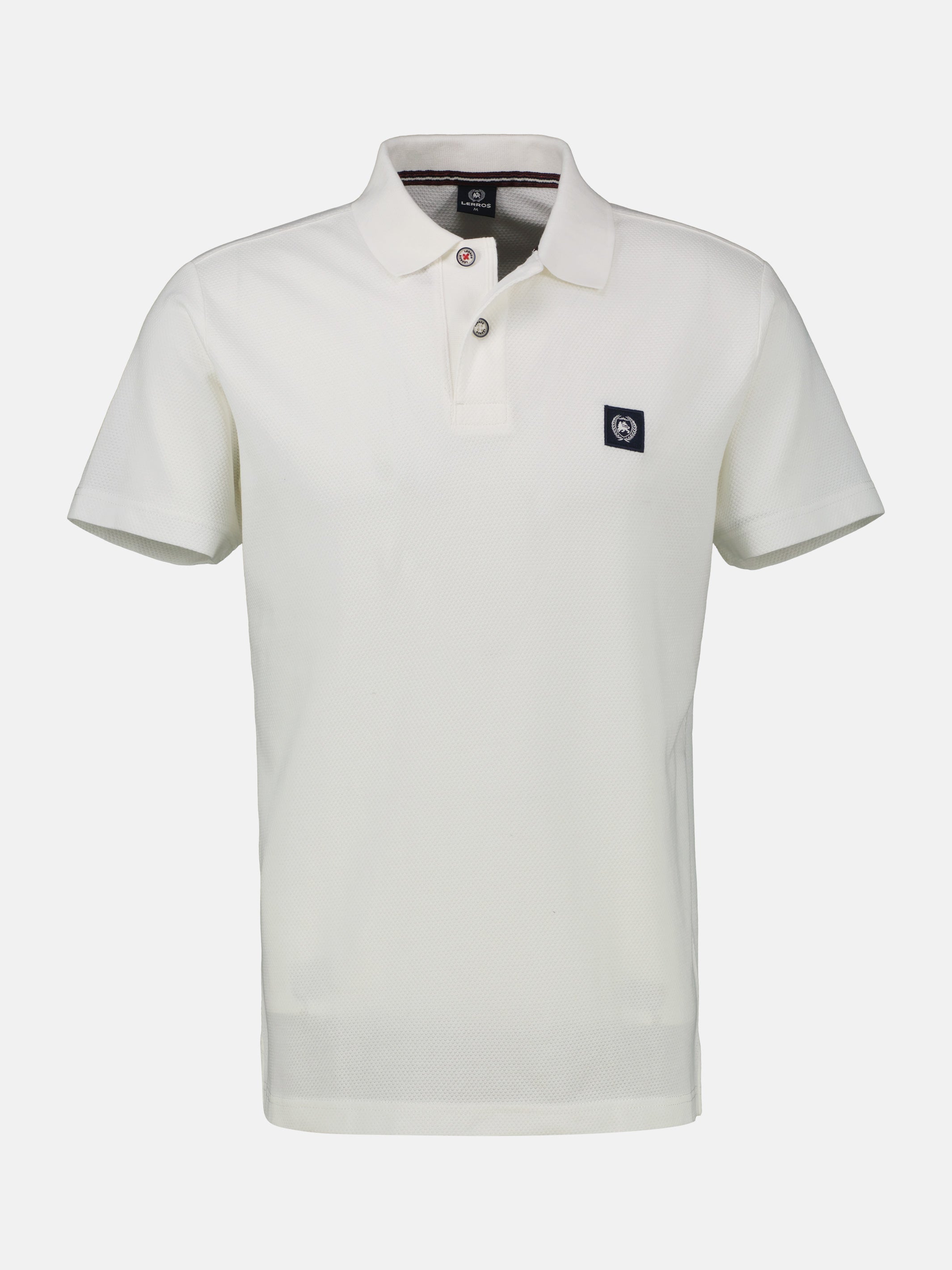 Poloshirt mit Waffelstruktur, grosse Größen - Polo Shirt Kurzarm