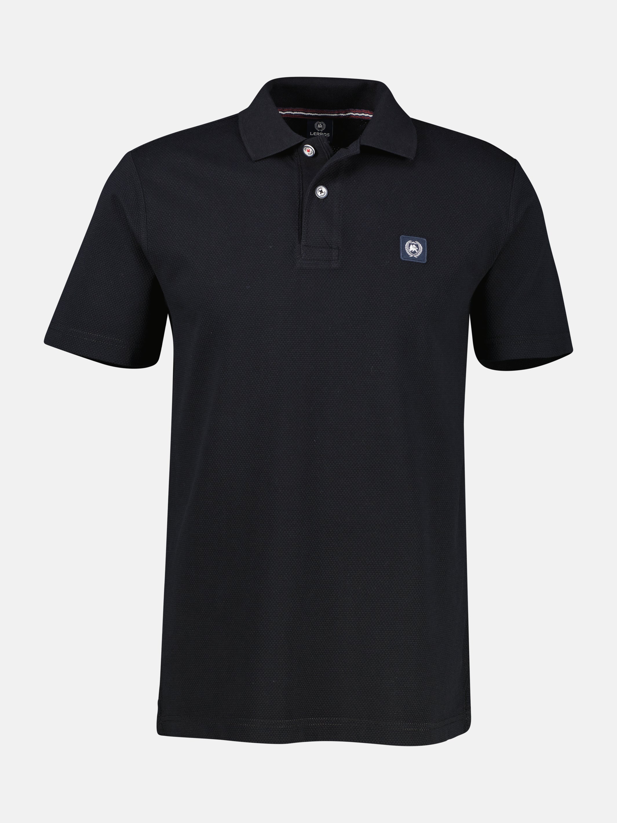 Poloshirt mit Waffelstruktur, grosse Größen - Polo Shirt Kurzarm