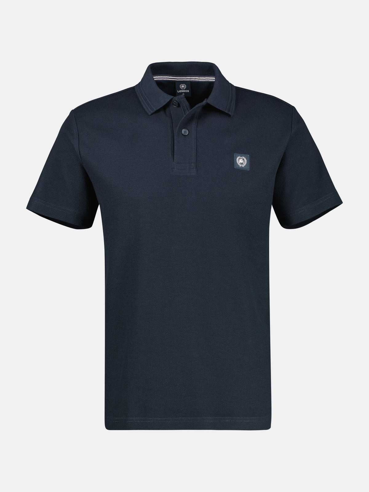 Poloshirt mit Waffelstruktur, grosse Größen - Polo Shirt Kurzarm