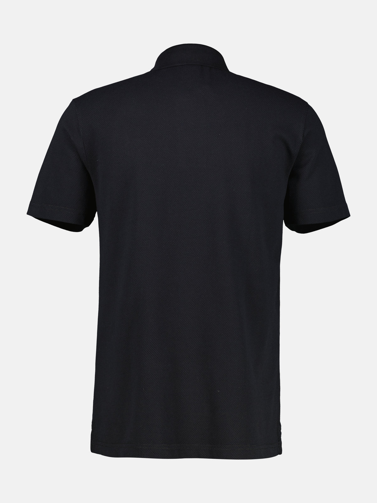 Poloshirt mit Waffelstruktur aus 100 % Baumwolle - Polo Shirt Kurzarm