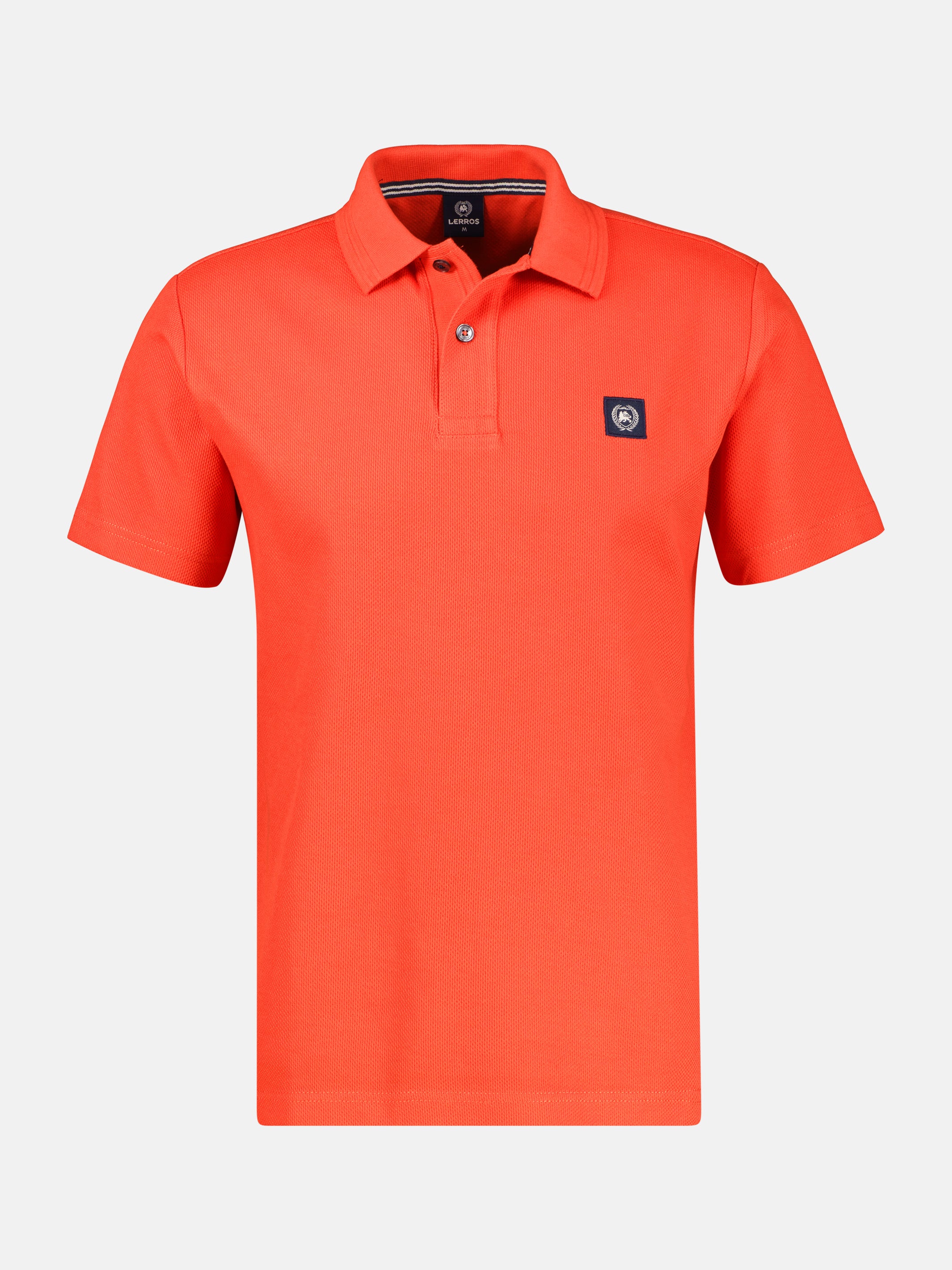 Poloshirt mit Waffelstruktur aus 100 % Baumwolle - Polo Shirt Kurzarm