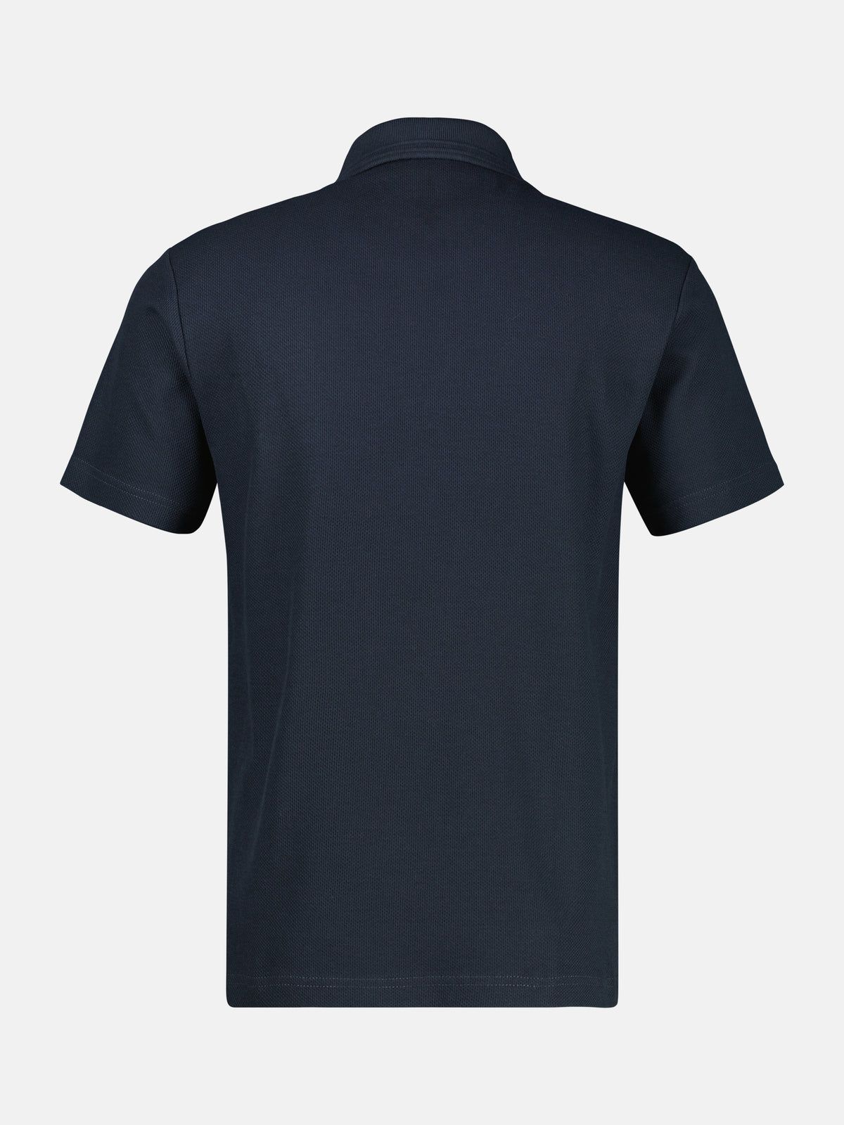 Poloshirt mit Waffelstruktur aus 100 % Baumwolle - Polo Shirt Kurzarm