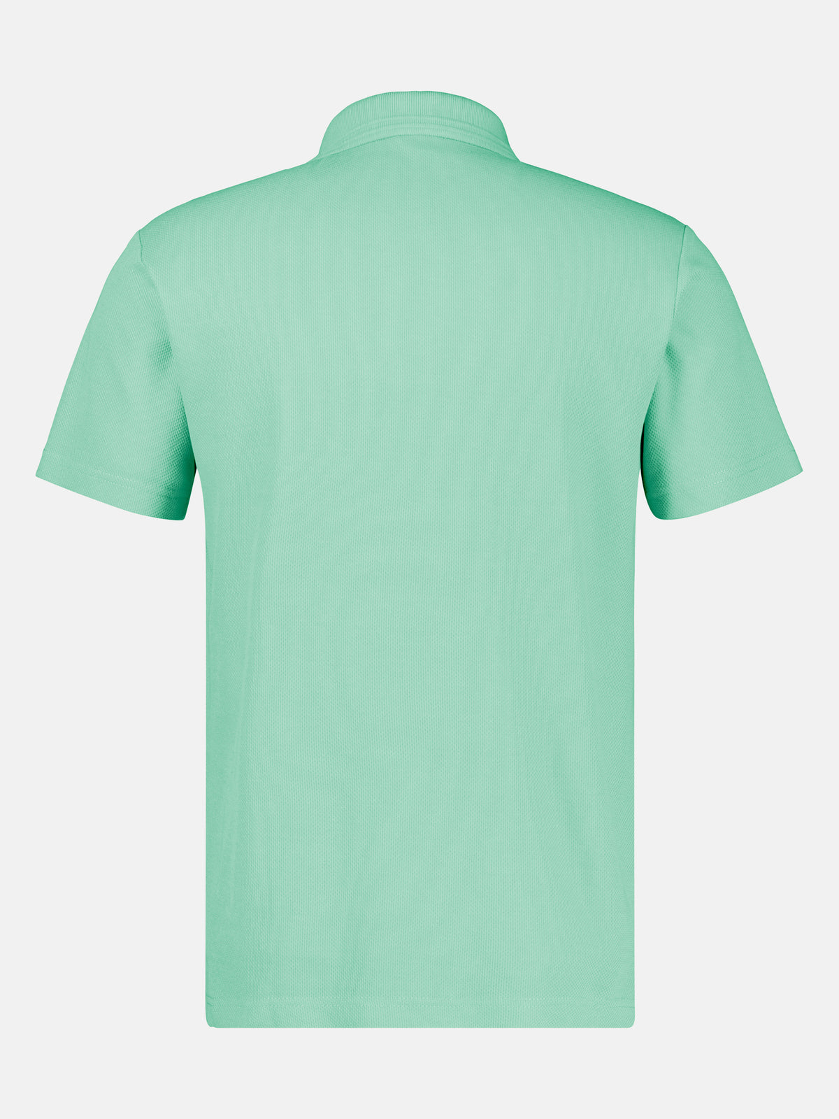 Poloshirt mit Waffelstruktur aus 100 % Baumwolle - Polo Shirt Kurzarm