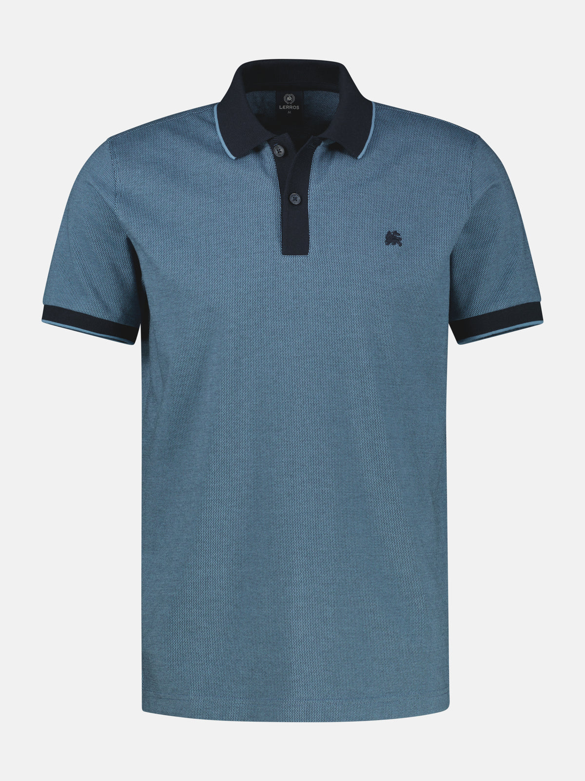 Poloshirt in 2-Tone-Optik - Polo Shirt Kurzarm