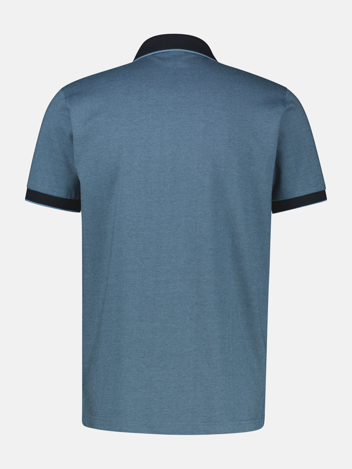 Poloshirt in 2-Tone-Optik - Polo Shirt Kurzarm