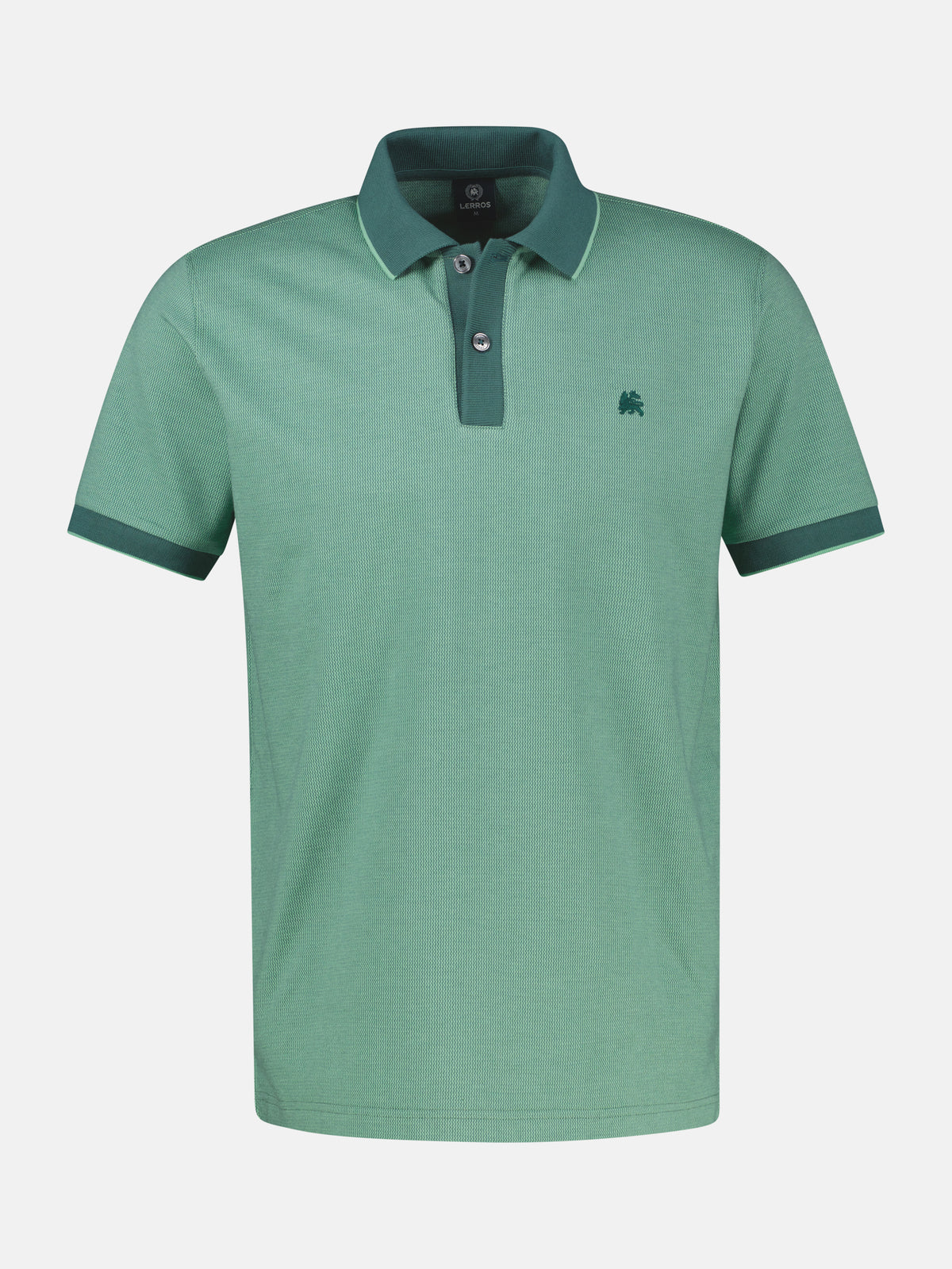 Poloshirt in 2-Tone-Optik - Polo Shirt Kurzarm