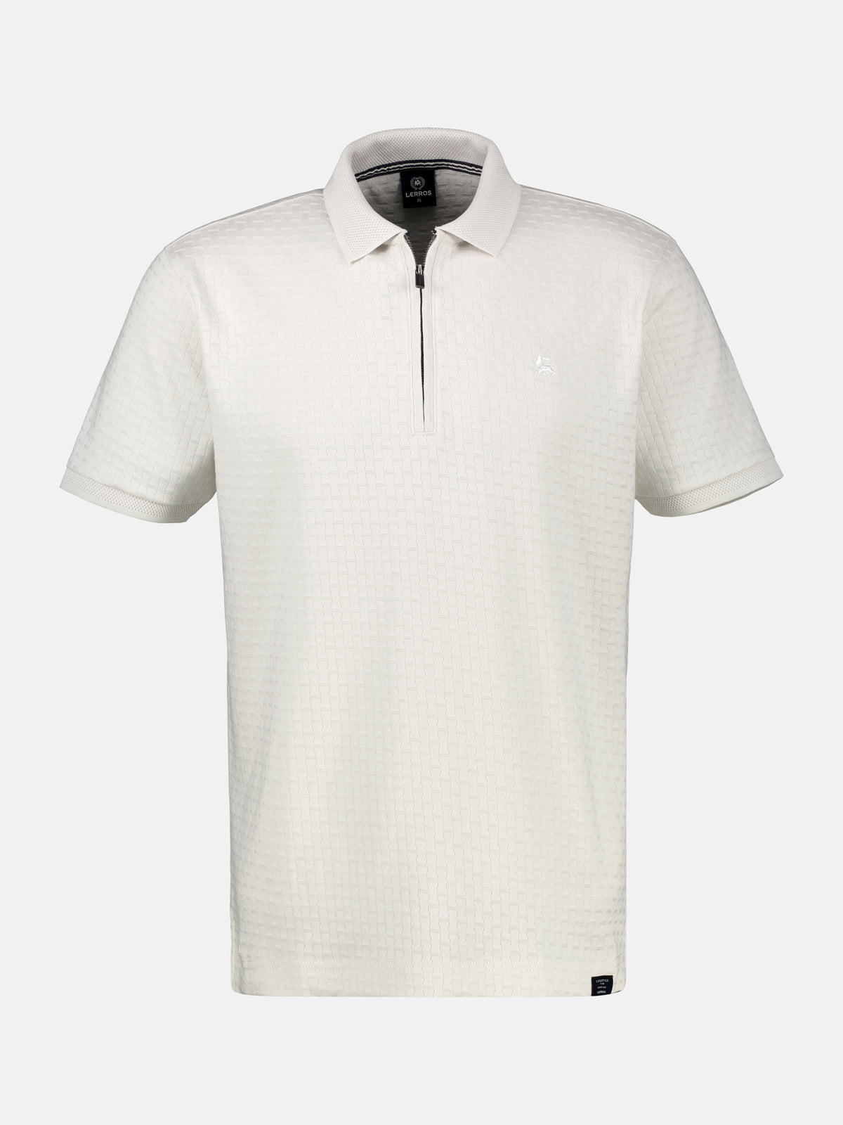 Poloshirt mit Reißverschlusskragen, grosse Größen - Polo Shirt Kurzarm