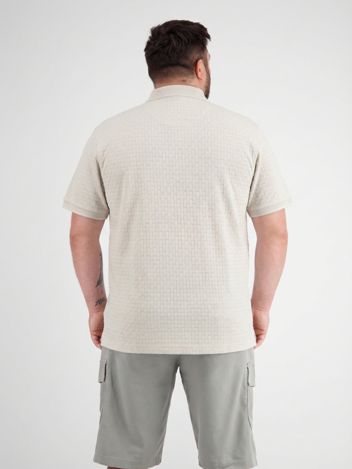 Poloshirt mit Reißverschlusskragen, grosse Größen - Polo Shirt Kurzarm