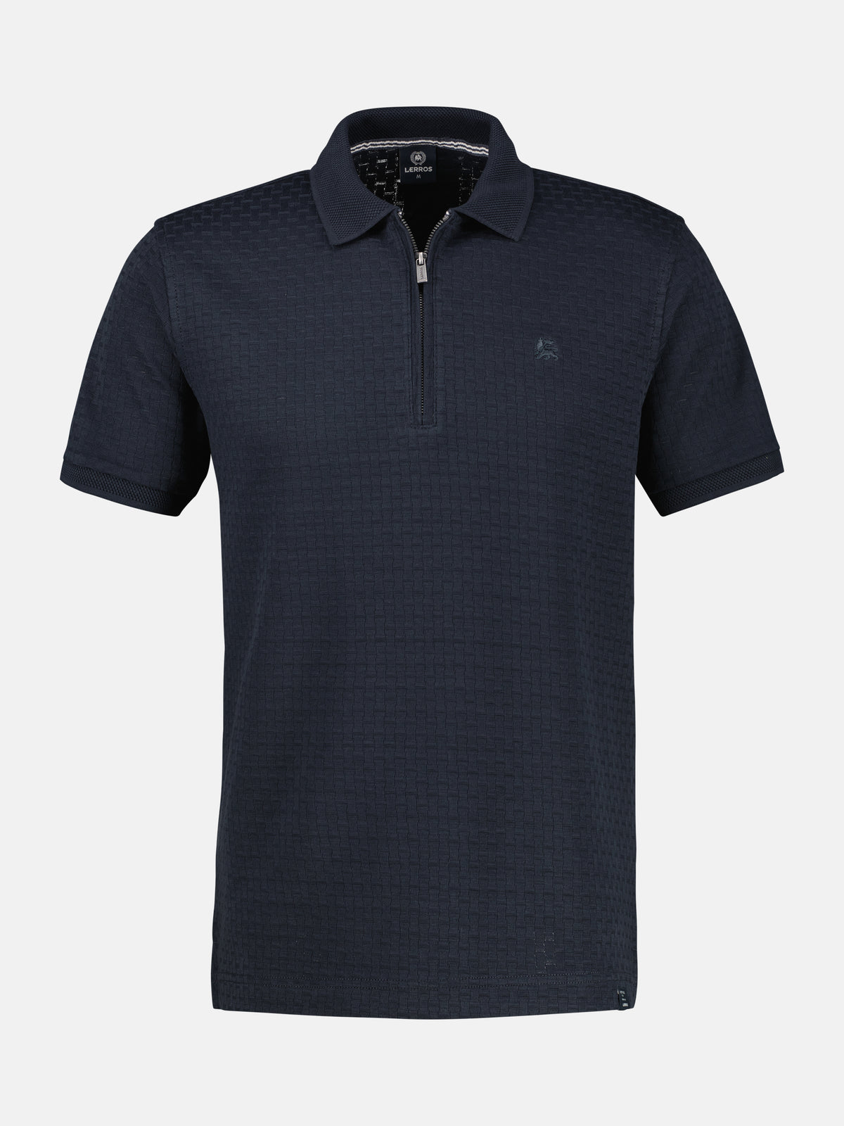 Poloshirt mit Reißverschlusskragen, grosse Größen - Polo Shirt Kurzarm