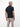Poloshirt mit Reißverschlusskragen in Strukturqualität - Polo Shirt Kurzarm