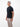 Poloshirt mit Reißverschlusskragen in Strukturqualität - Polo Shirt Kurzarm