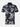 Poloshirt mit floralem All-over-Print, grosse Größen - Polo Shirt Kurzarm