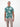 Poloshirt mit floralem All-over-Print, 100 % Baumwolle - Polo Shirt Kurzarm