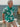 Poloshirt mit floralem All-over-Print, 100 % Baumwolle - Polo Shirt Kurzarm