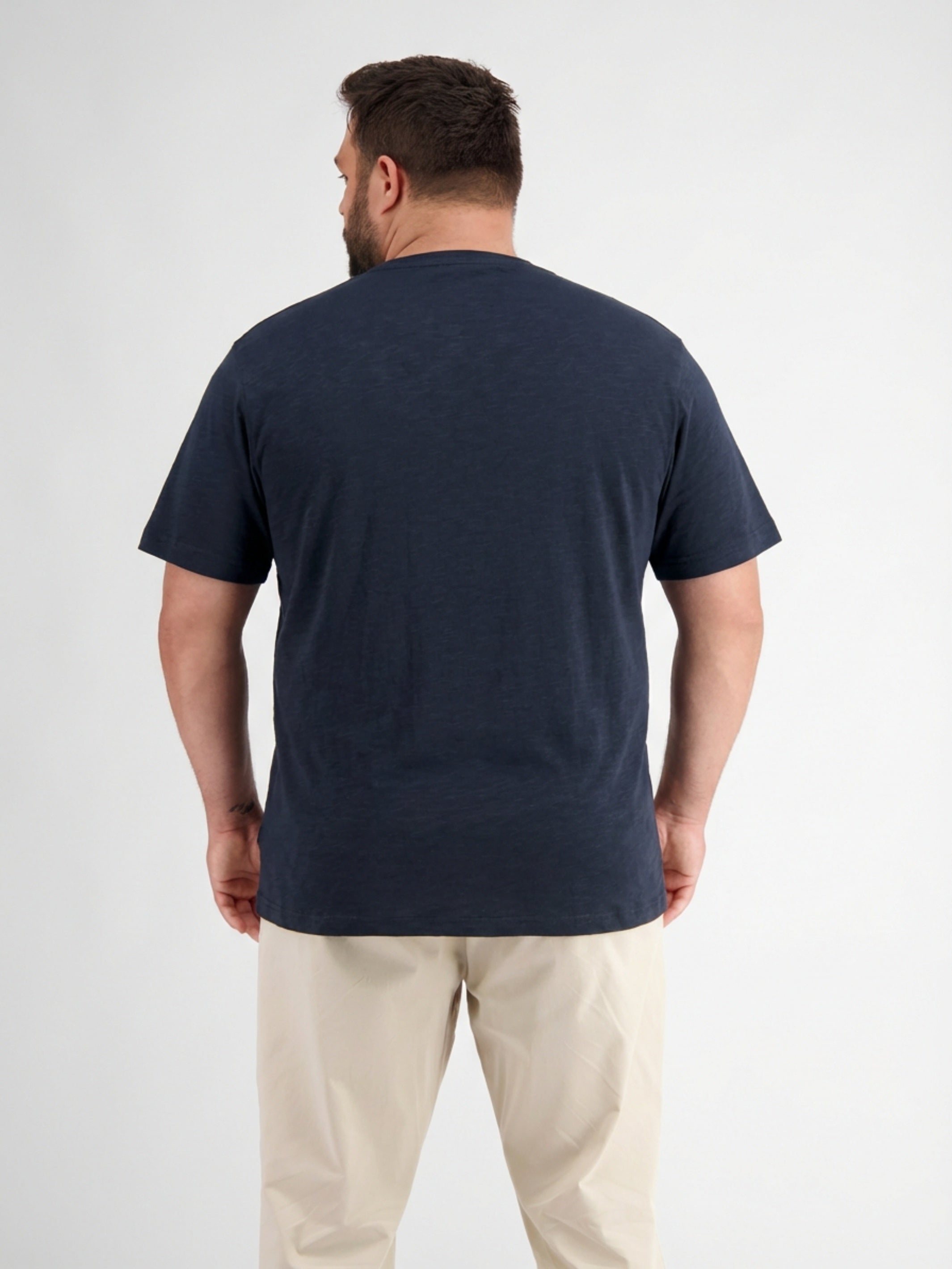 T-Shirt mit Rundhalsausschnitt, grosse Größen - T-Shirt Rundhals
