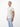 Serafino Shirt mit Rundhalsausschnitt und Knopfleiste - T-Shirt Rundhals