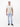 Serafino Shirt mit Rundhalsausschnitt und Knopfleiste - T-Shirt Rundhals