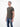 Serafino Shirt mit Rundhalsausschnitt und Knopfleiste - T-Shirt Rundhals