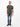 Serafino Shirt mit Rundhalsausschnitt und Knopfleiste - T-Shirt Rundhals