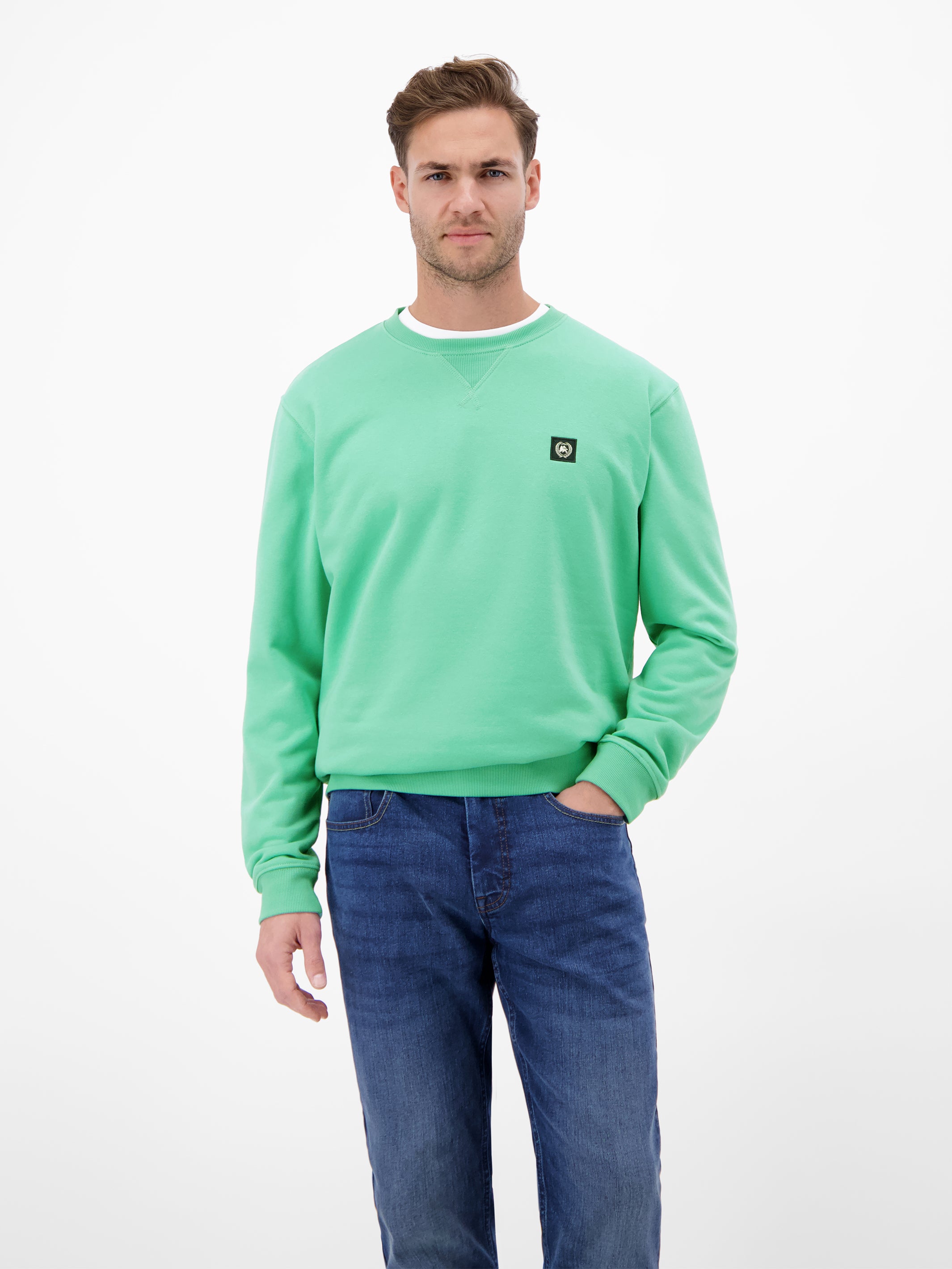 Sweatshirt aus Baumwollmix, O-Neck - Sweatshirt