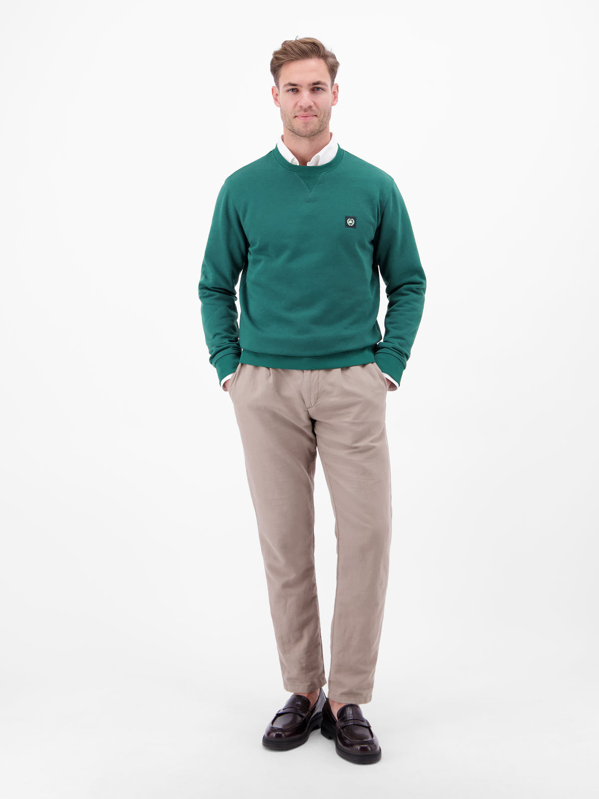 Sweatshirt aus Baumwollmix, O-Neck - Sweatshirt