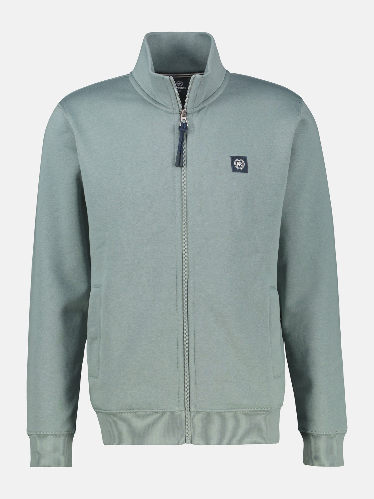 Sweatjacke aus atmungsaktivem Baumwollmischgewebe - Sweatjacke
