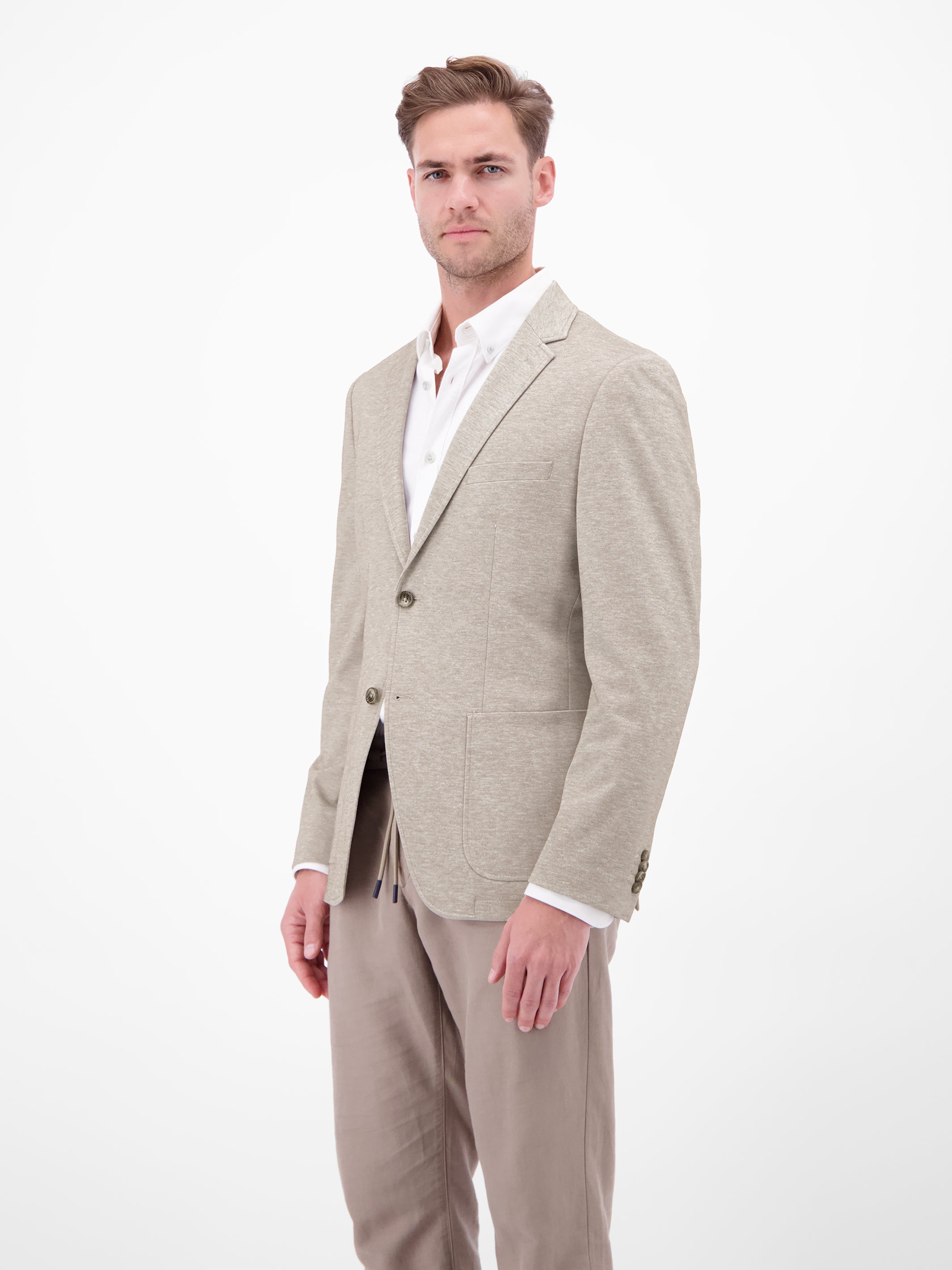 Jerseyblazer in Strickoptik - Sakko
