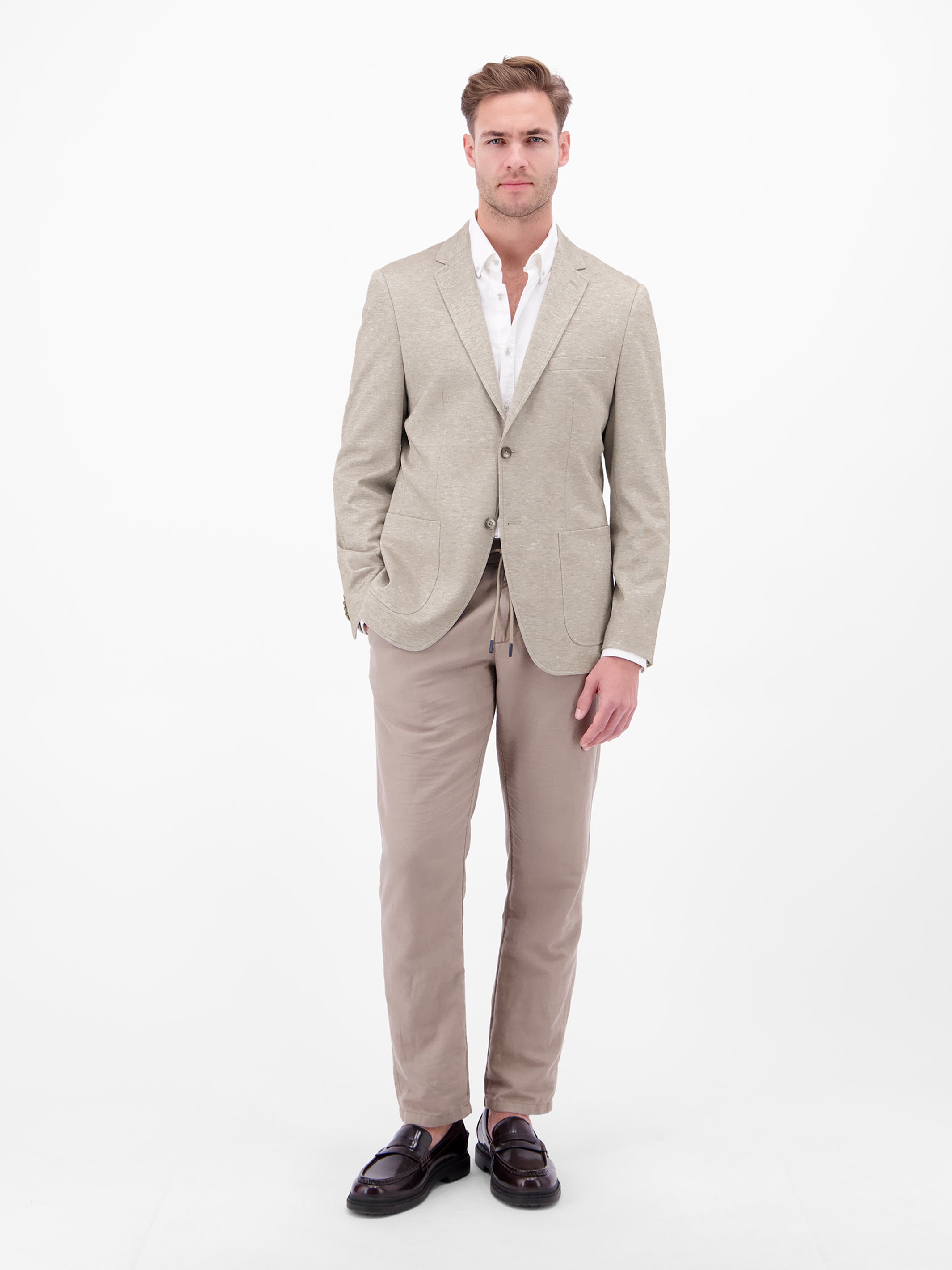 Jerseyblazer in Strickoptik - Sakko