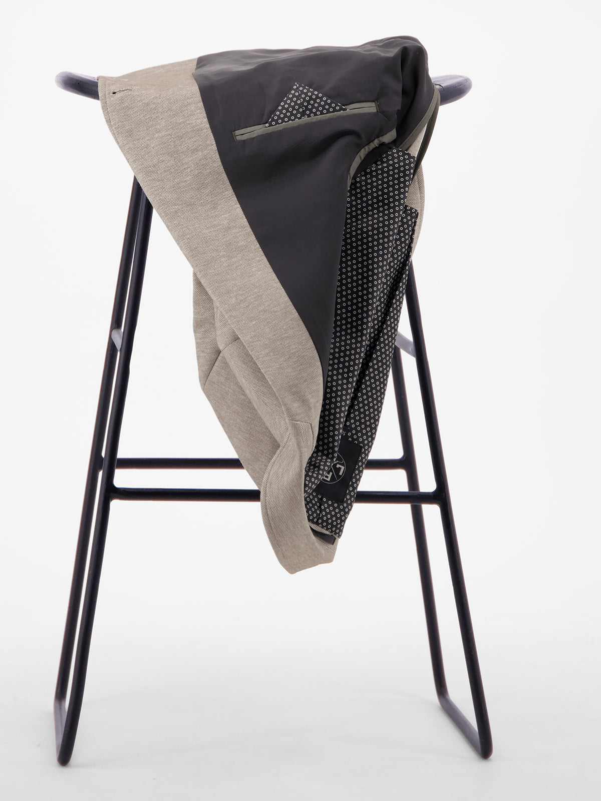 Jerseyblazer in Strickoptik - Sakko