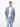 Leichter Jersey-Blazer mit bedrucktem Futter - Sakko