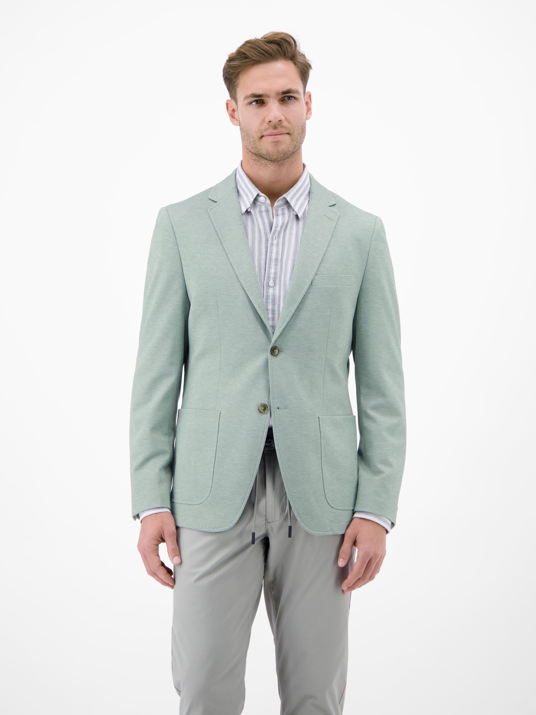 Jerseyblazer in Strickoptik - Sakko