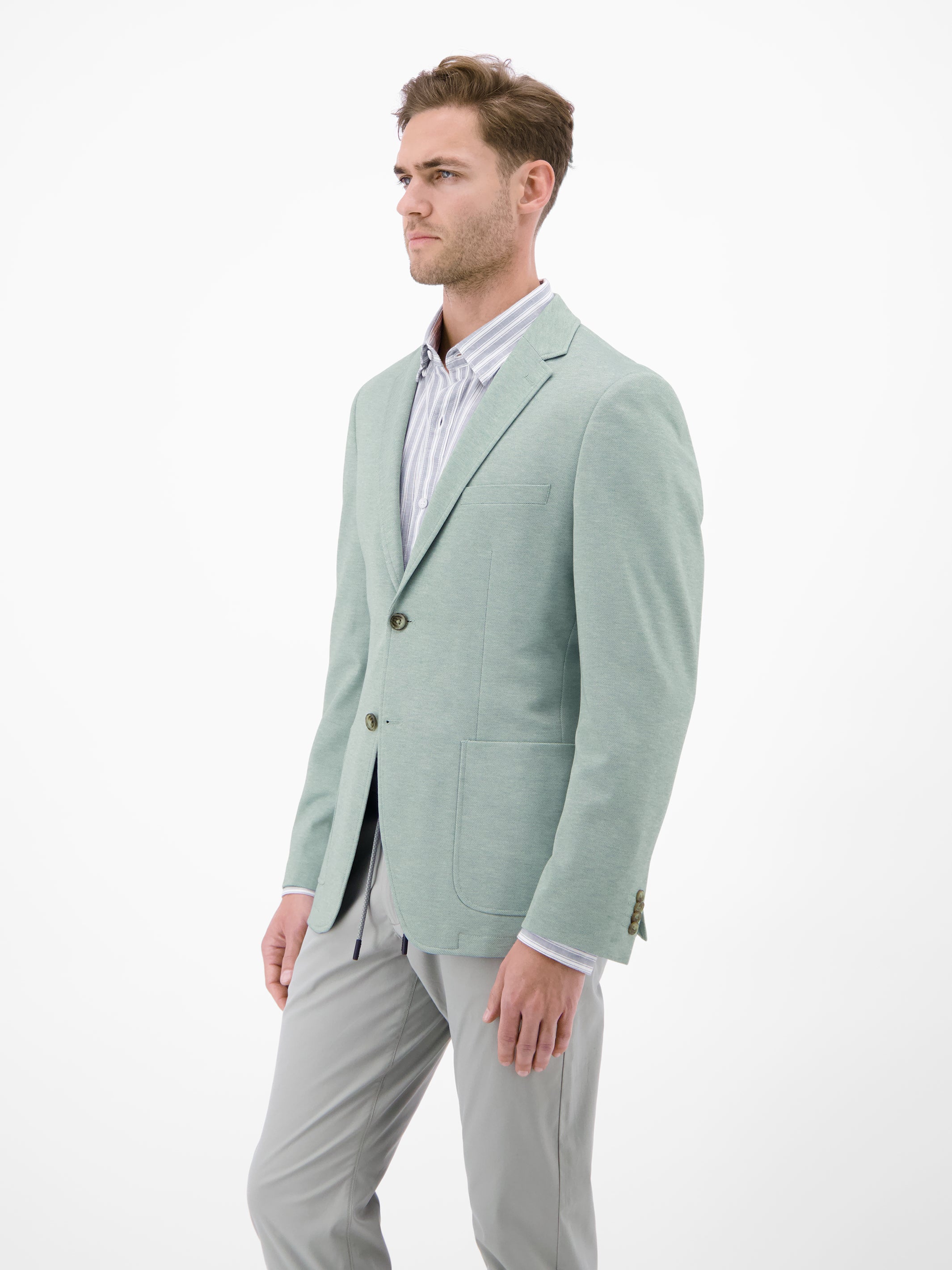 Jerseyblazer in Strickoptik - Sakko