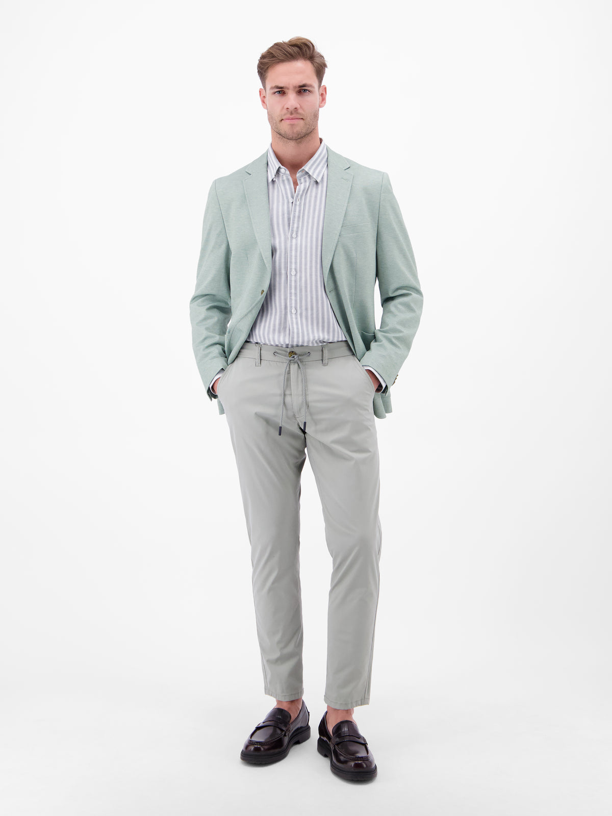 Jerseyblazer in Strickoptik - Sakko