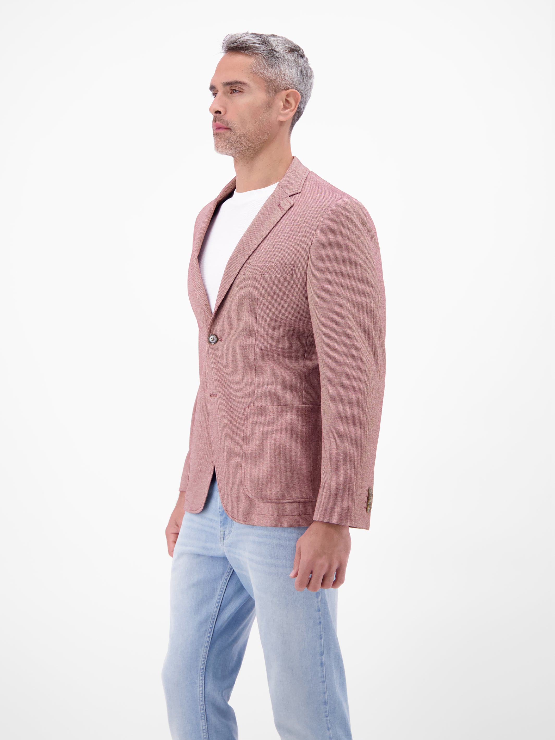 Jerseyblazer in Strickoptik - Sakko