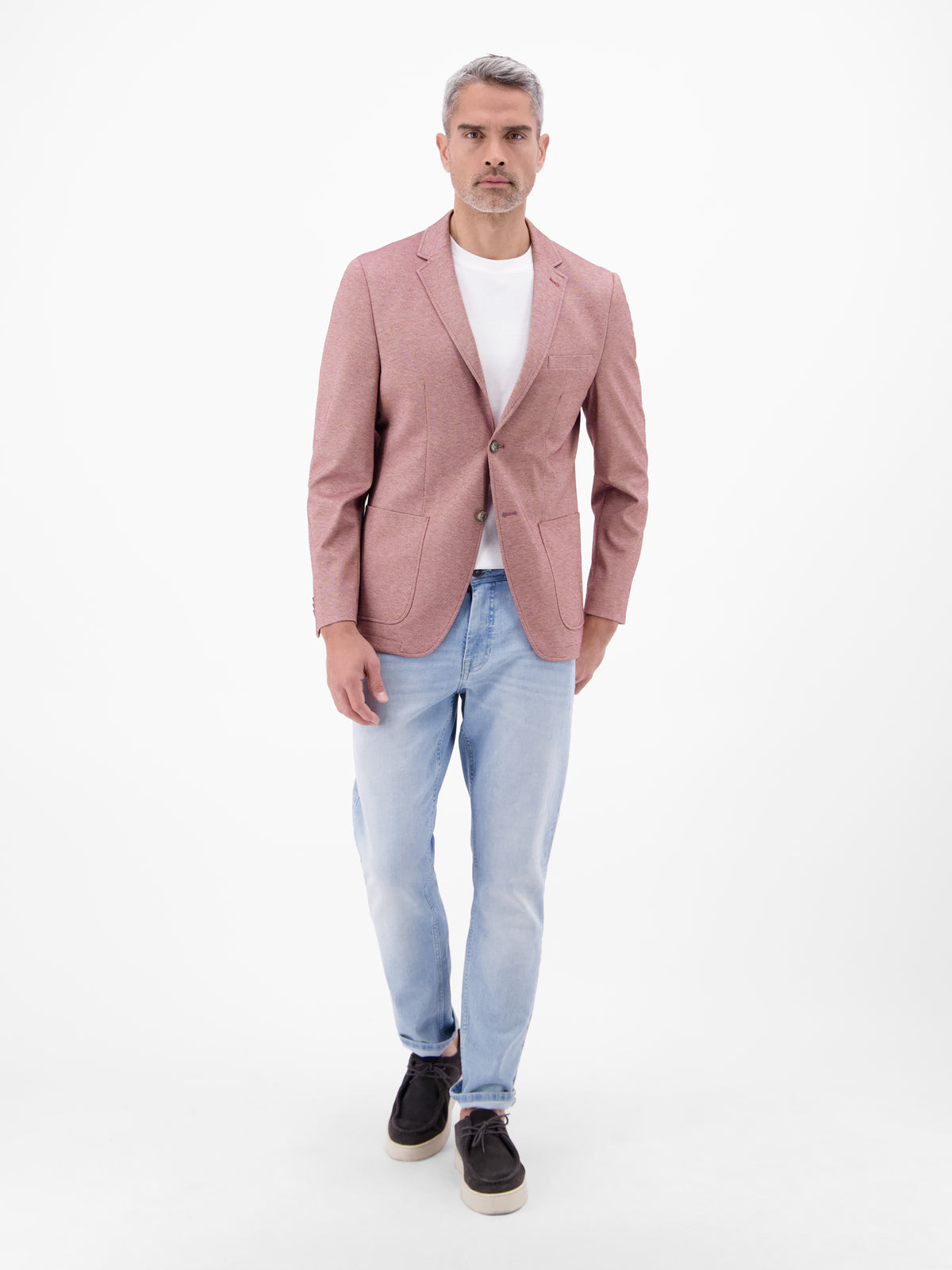 Jerseyblazer in Strickoptik - Sakko