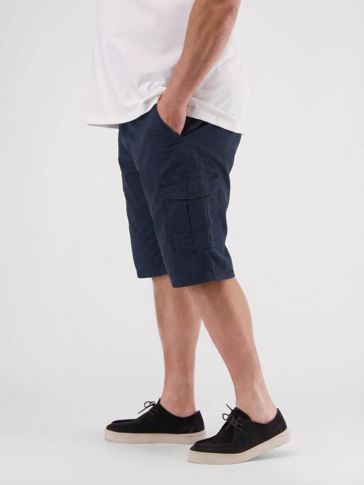 Lang-Bermuda mit Cargotaschen, grosse Größen - Cargo Shorts
