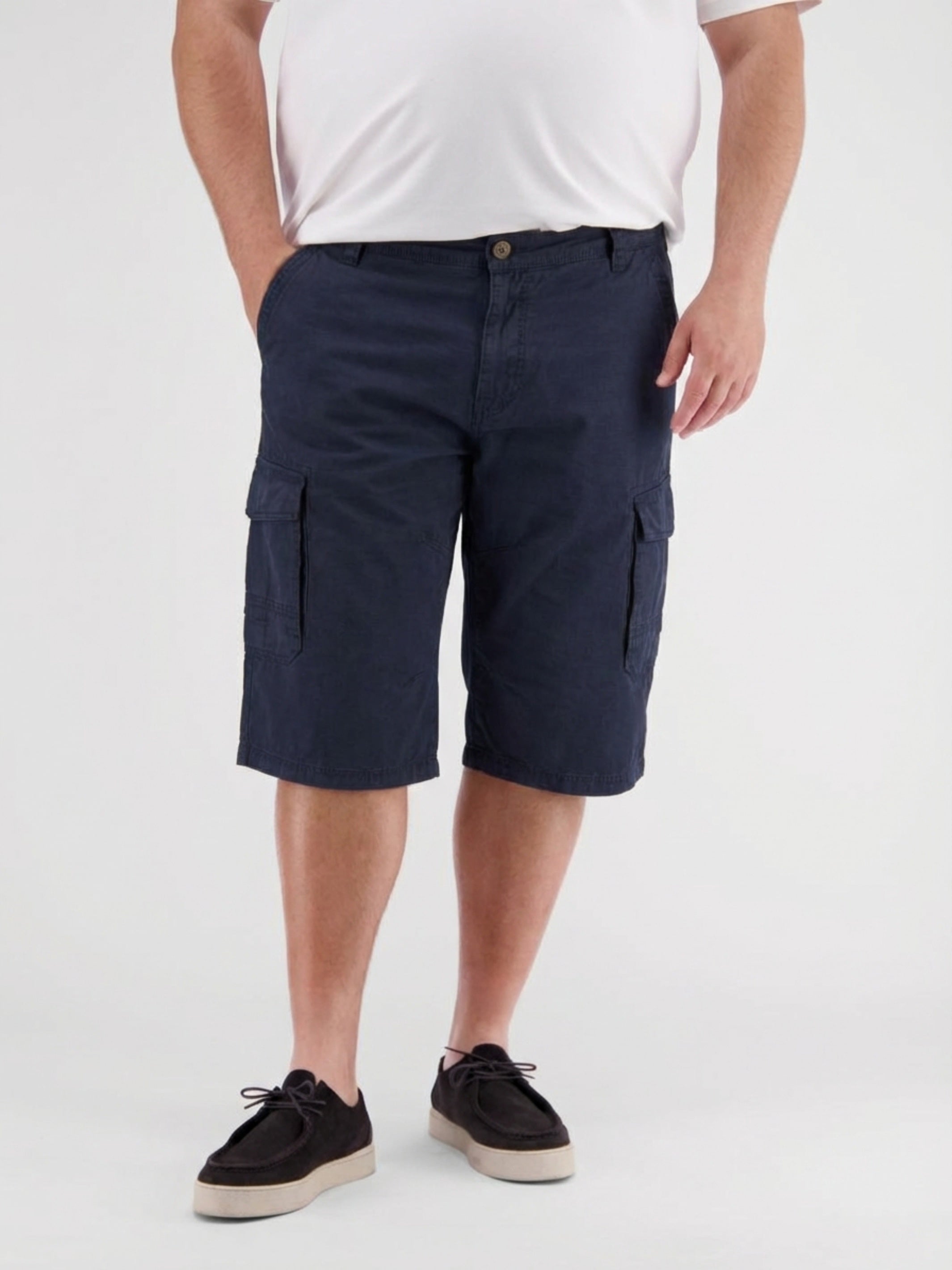 Lang-Bermuda mit Cargotaschen, grosse Größen - Cargo Shorts