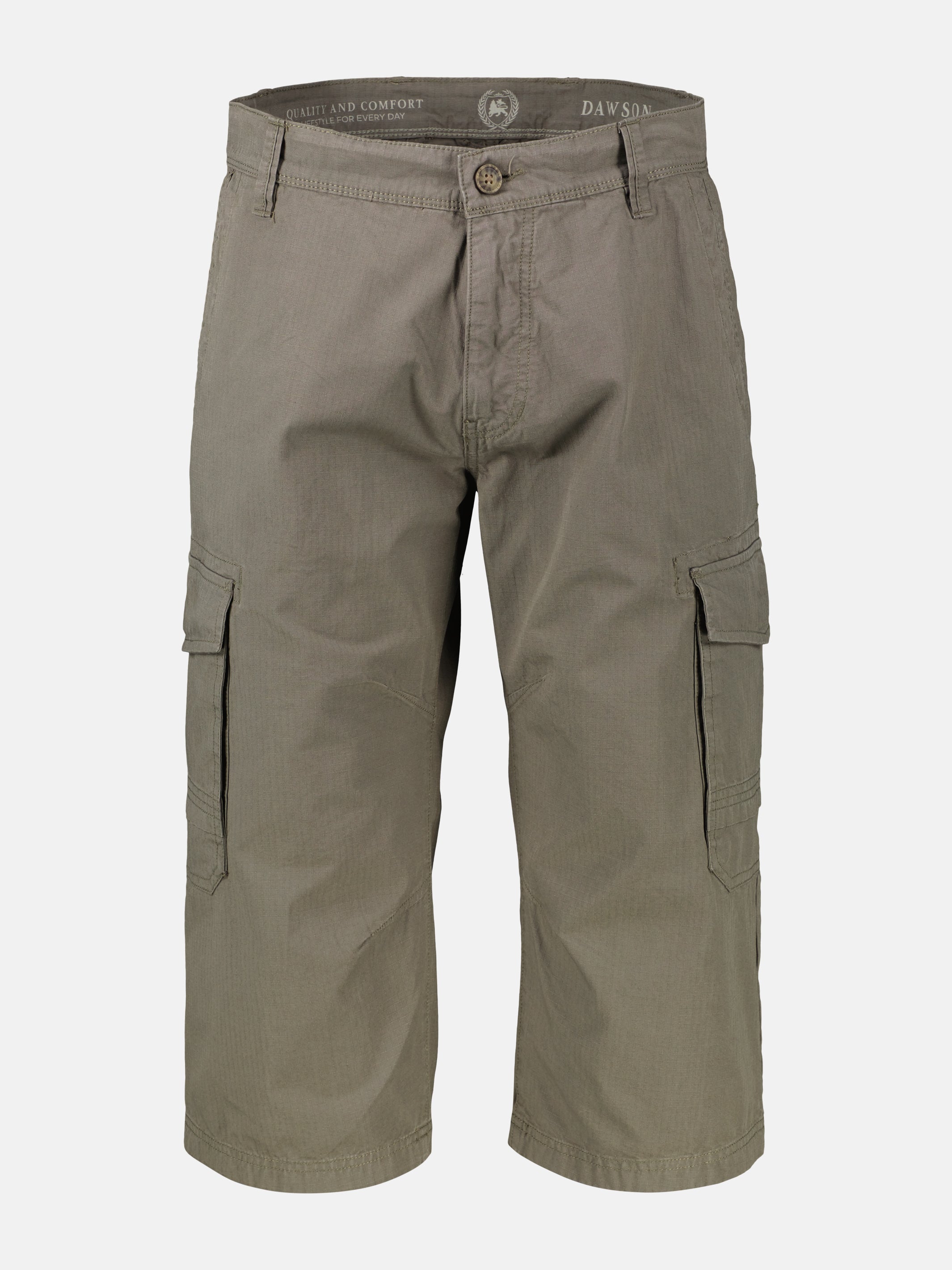 Bermuda mit Cargotaschen, lang geschnitten - Cargo Shorts