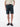 Bequeme Chino-Bermuda mit Gürtel und Minimalprint - Chino Shorts